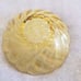 Vintage Hazel Atlas Amber Swirl Glass Bowl Set 7 Pcs
