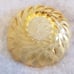 Vintage Hazel Atlas Amber Swirl Glass Bowl Set 7 Pcs