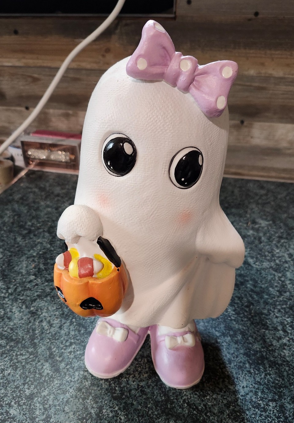 Resin Halloween Ghost Girl