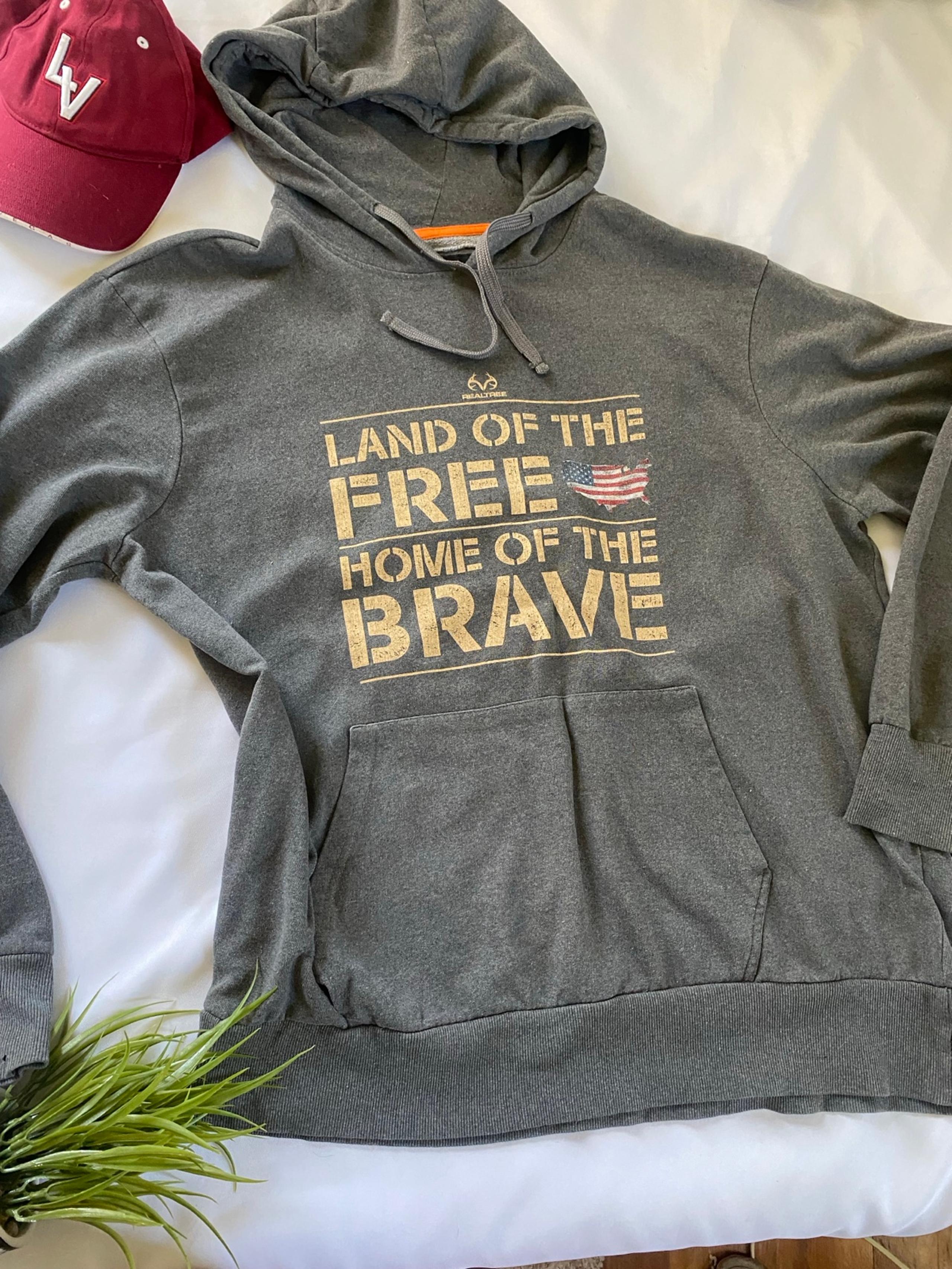 Real tree mens fleece women hooded size xl