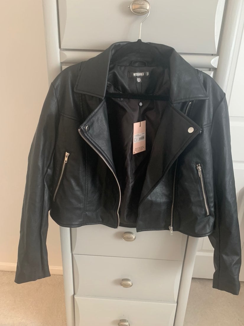 Faux Leather Jacket