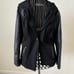Elevated Chic Hooded Blazer by Blanc Noir, size Large