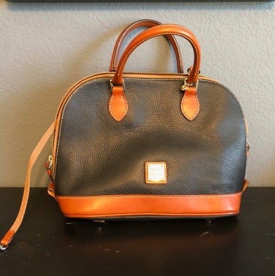 Dooney & Bourke Pebble Leather Zip Zip