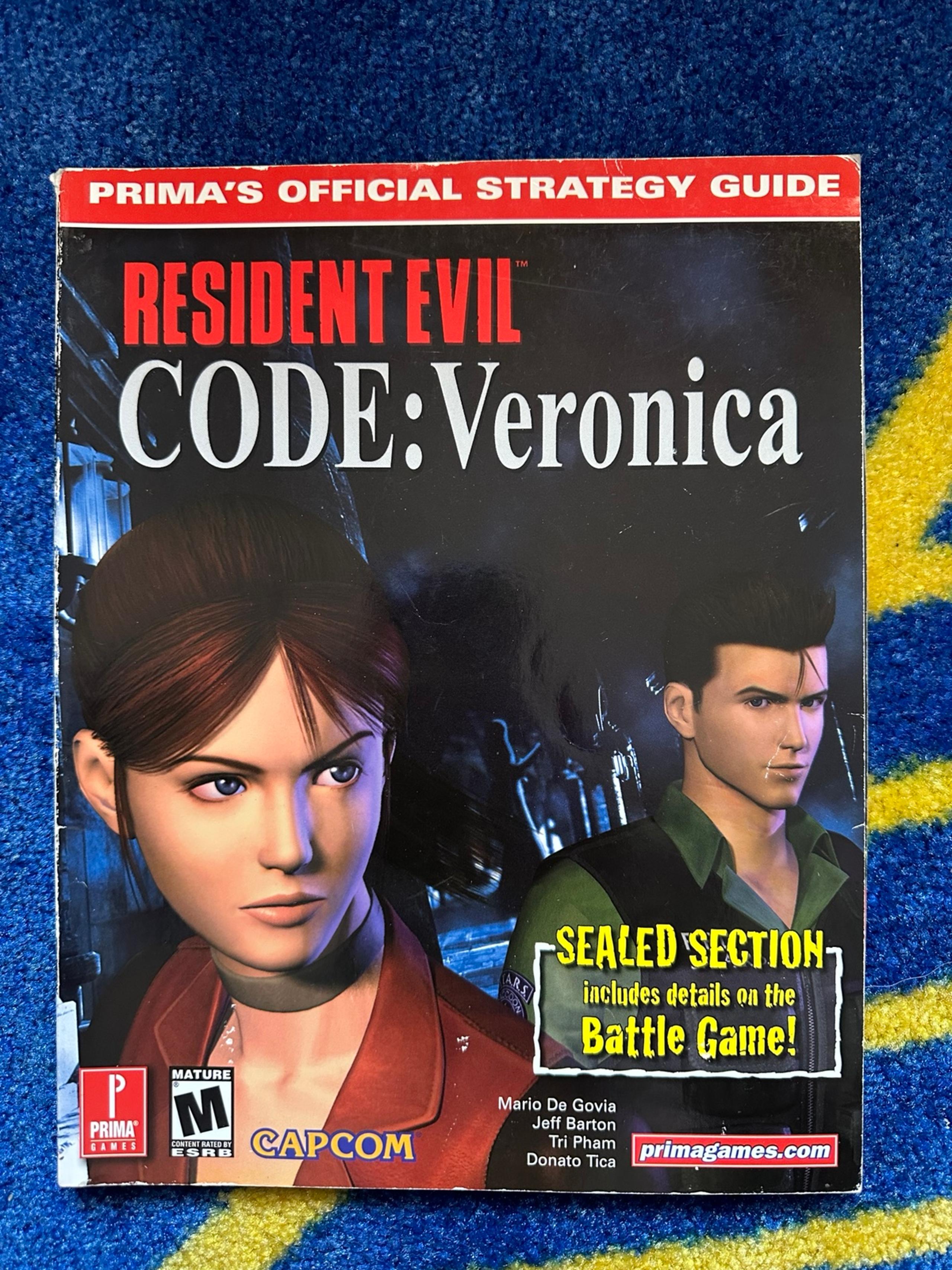 Resident Evil Code Veronica strategy guide