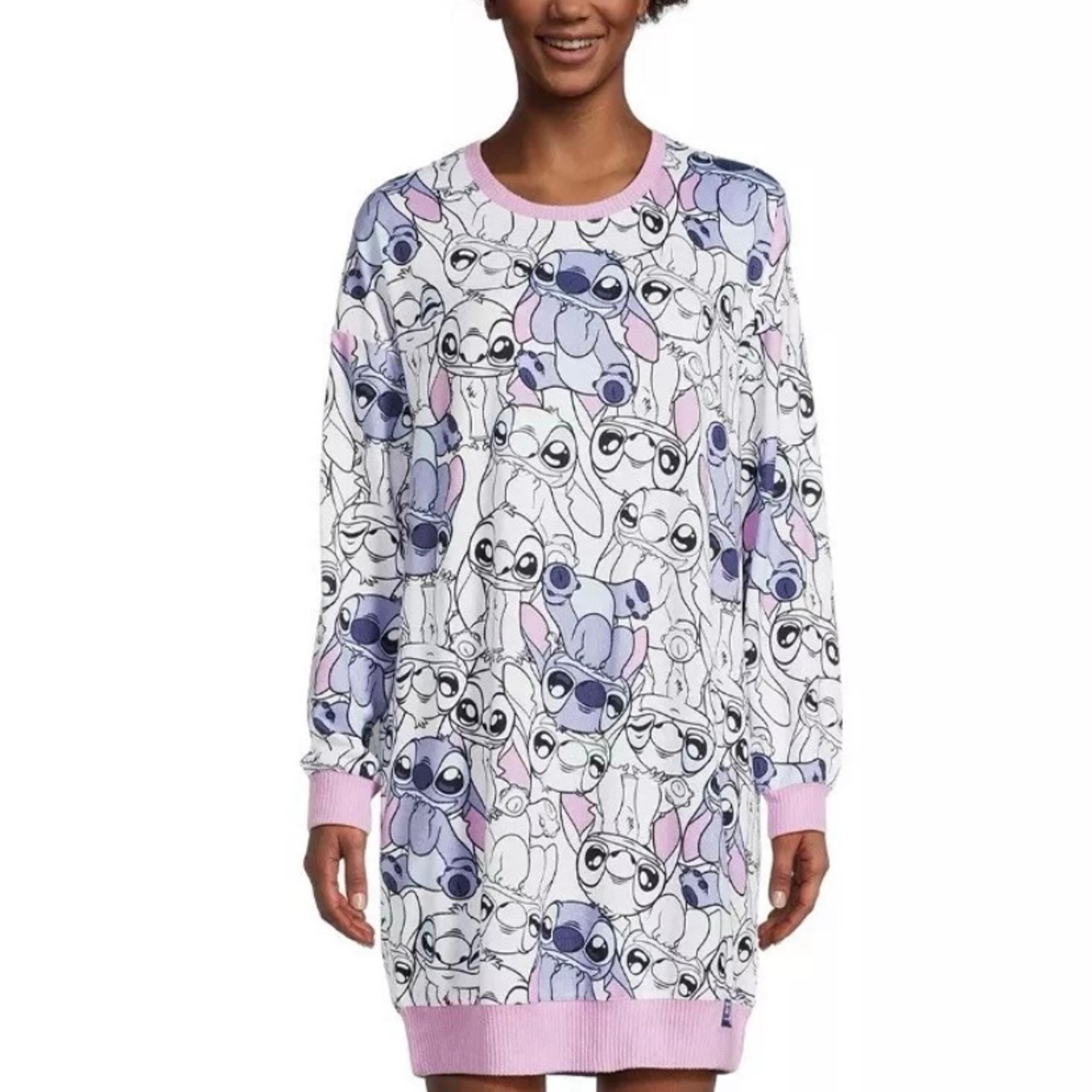 Disney Stitch Women's Sleep Shirt Nightgown