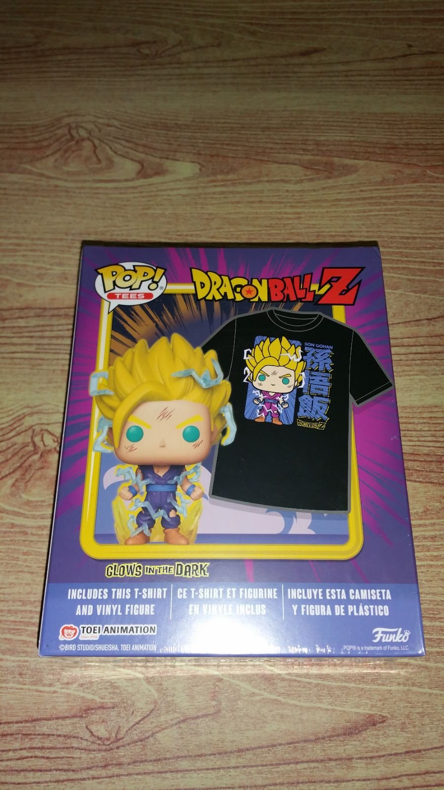 Gohan Funko Pop Tee New Sealed