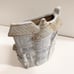 Glazed Stoneware vase house on street