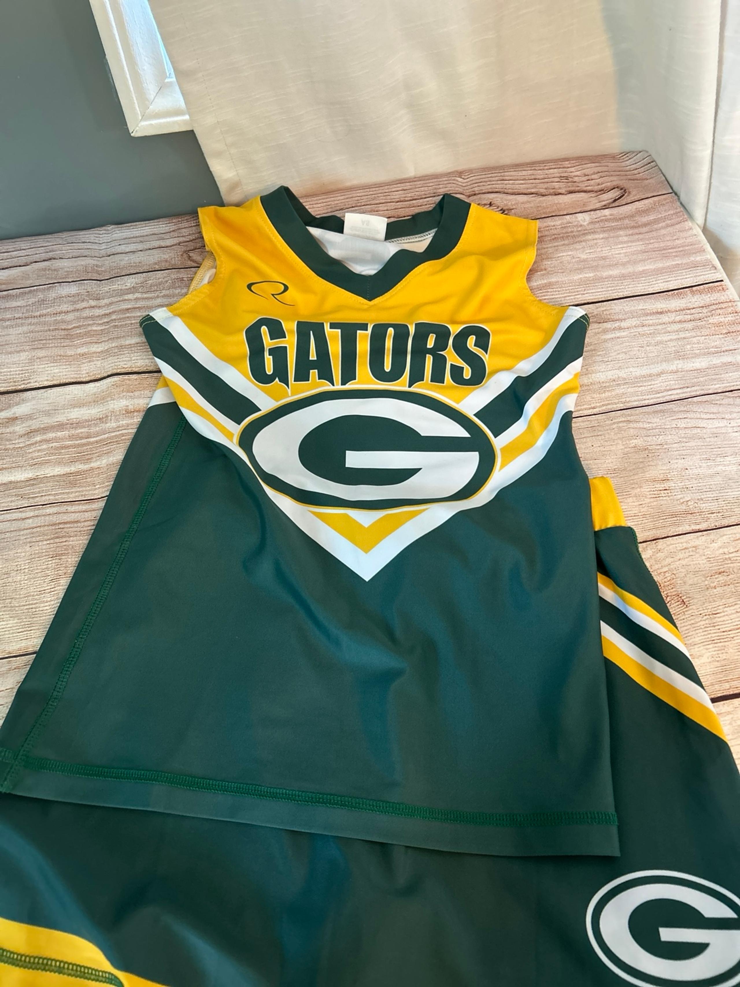 Gators adult small cheer outfit