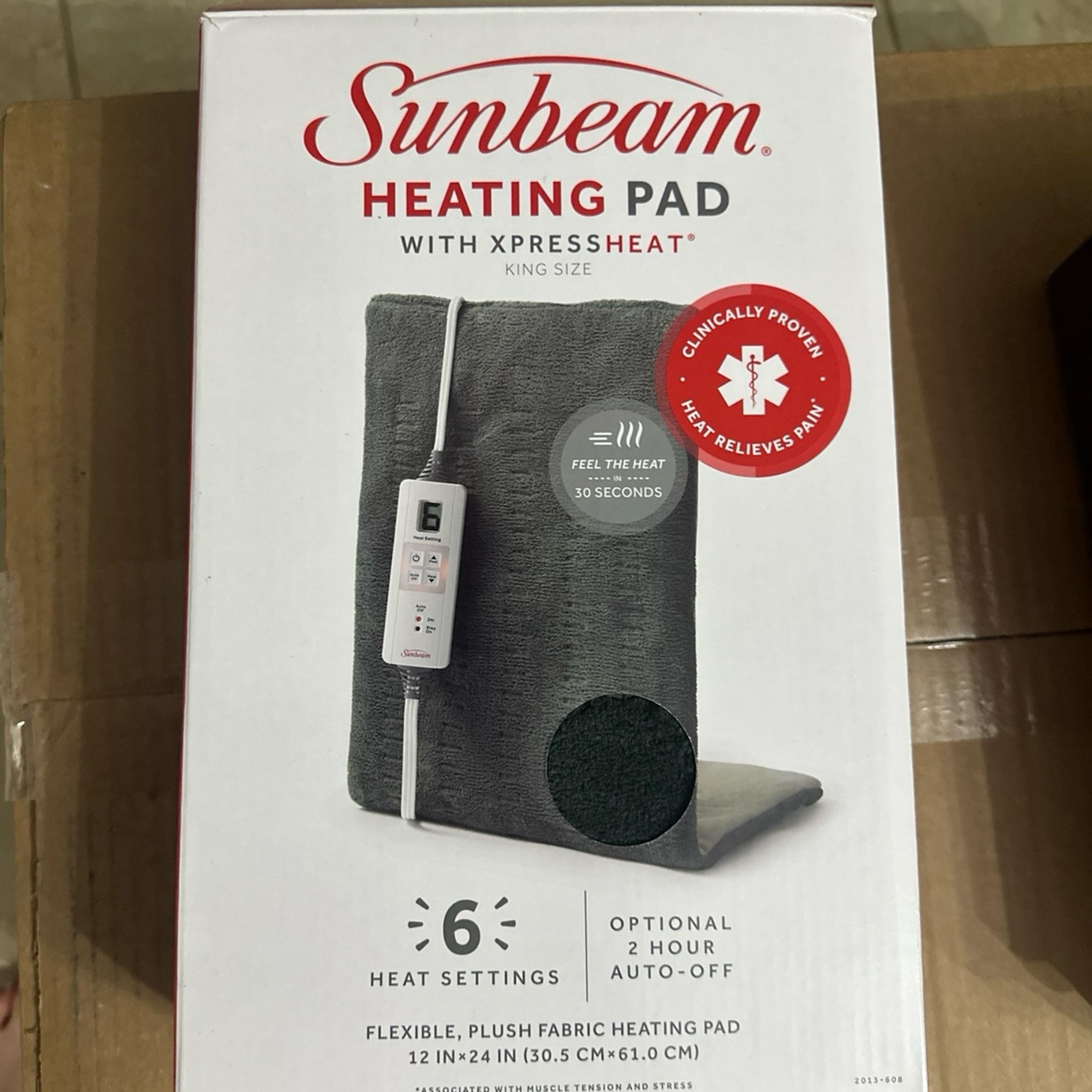 Sunbeam Heating Pad King Size!