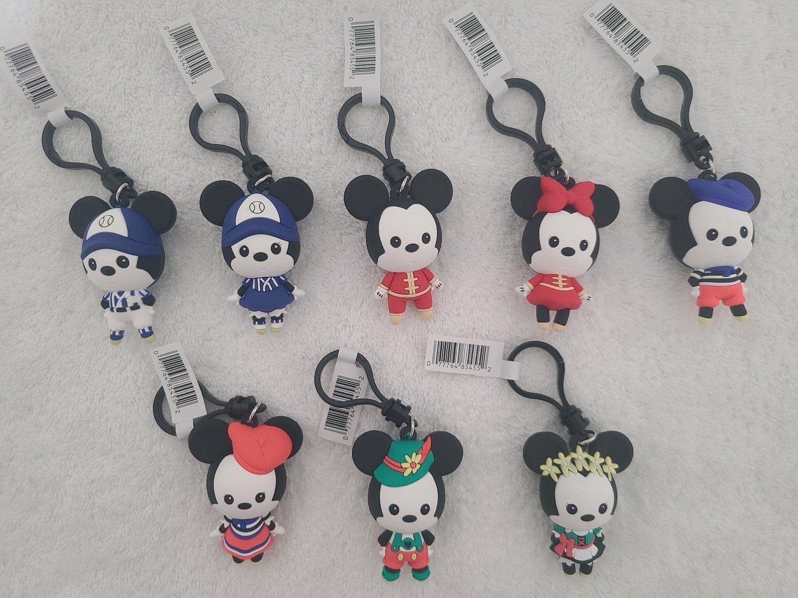 Disney figural bag clips