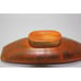 Vintage Freeman McFarlin Orange and Gold MCM Orange Planter | 1960's | Vase