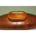 Vintage Freeman McFarlin Orange and Gold MCM Orange Planter | 1960's | Vase