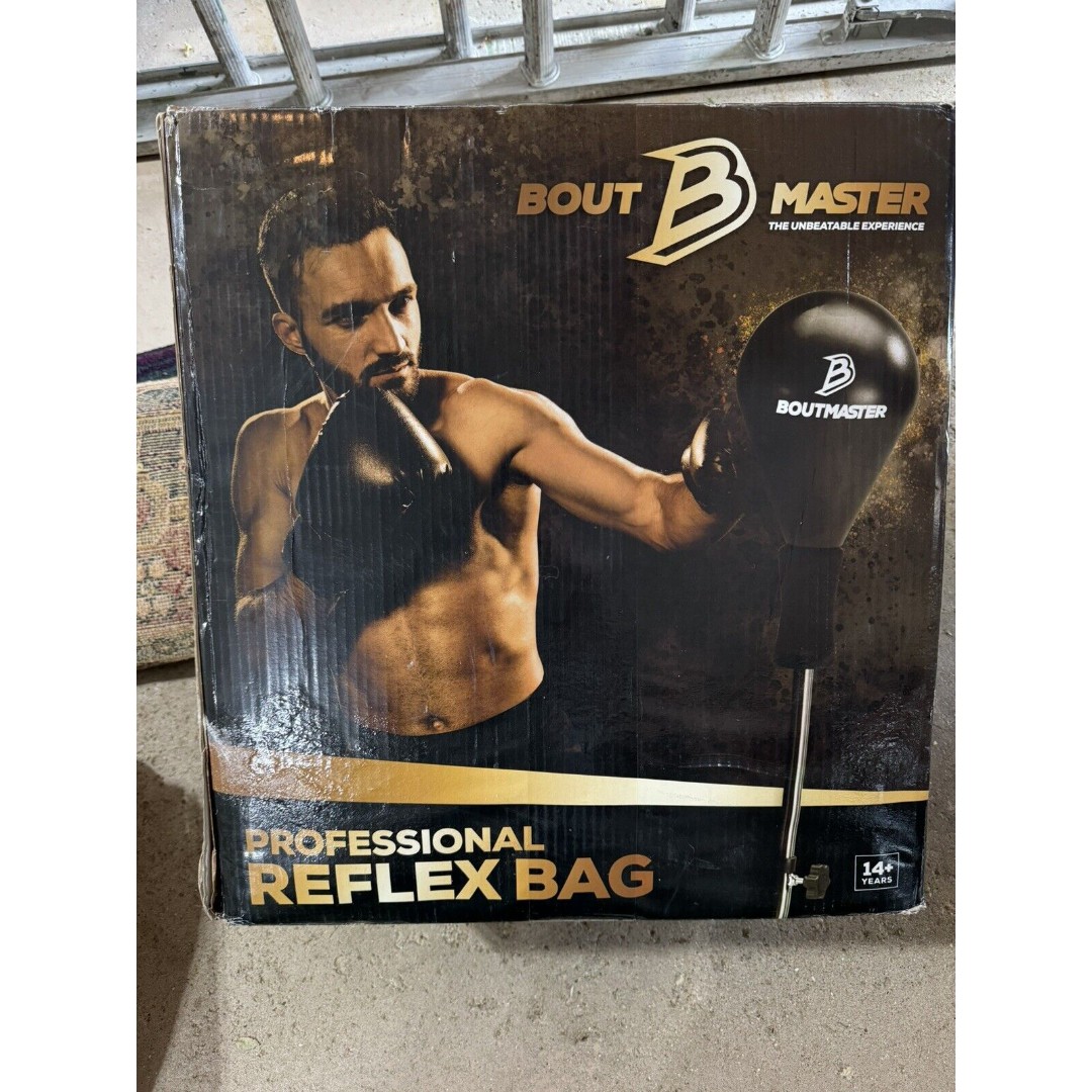 Boutmaster Professional Reflex Boxing Bag Pro 66-Pound Base Adjustable Height