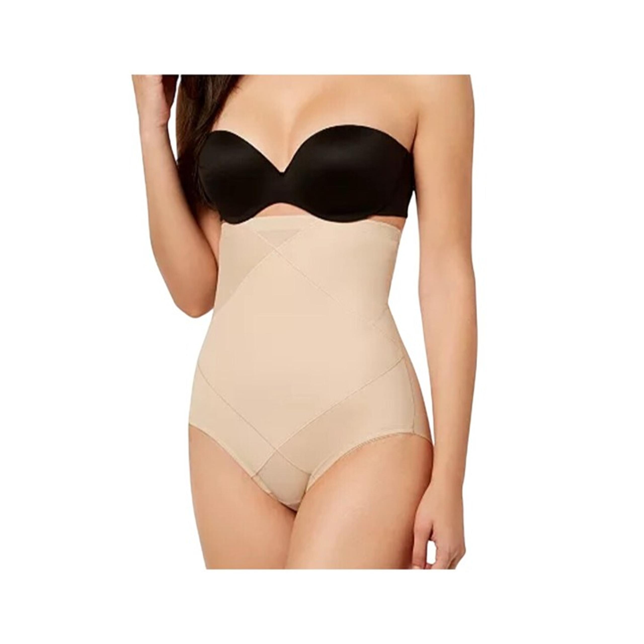 Miraclesuit 2415 Instant Tummy Tuck Extra Firm High-Waist Brief Tan Nude Sz 3XL