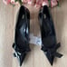 ZARA Faux Patent Leather Heels (US 6.5)