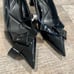 ZARA Faux Patent Leather Heels (US 6.5)