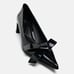 ZARA Faux Patent Leather Heels (US 6.5)