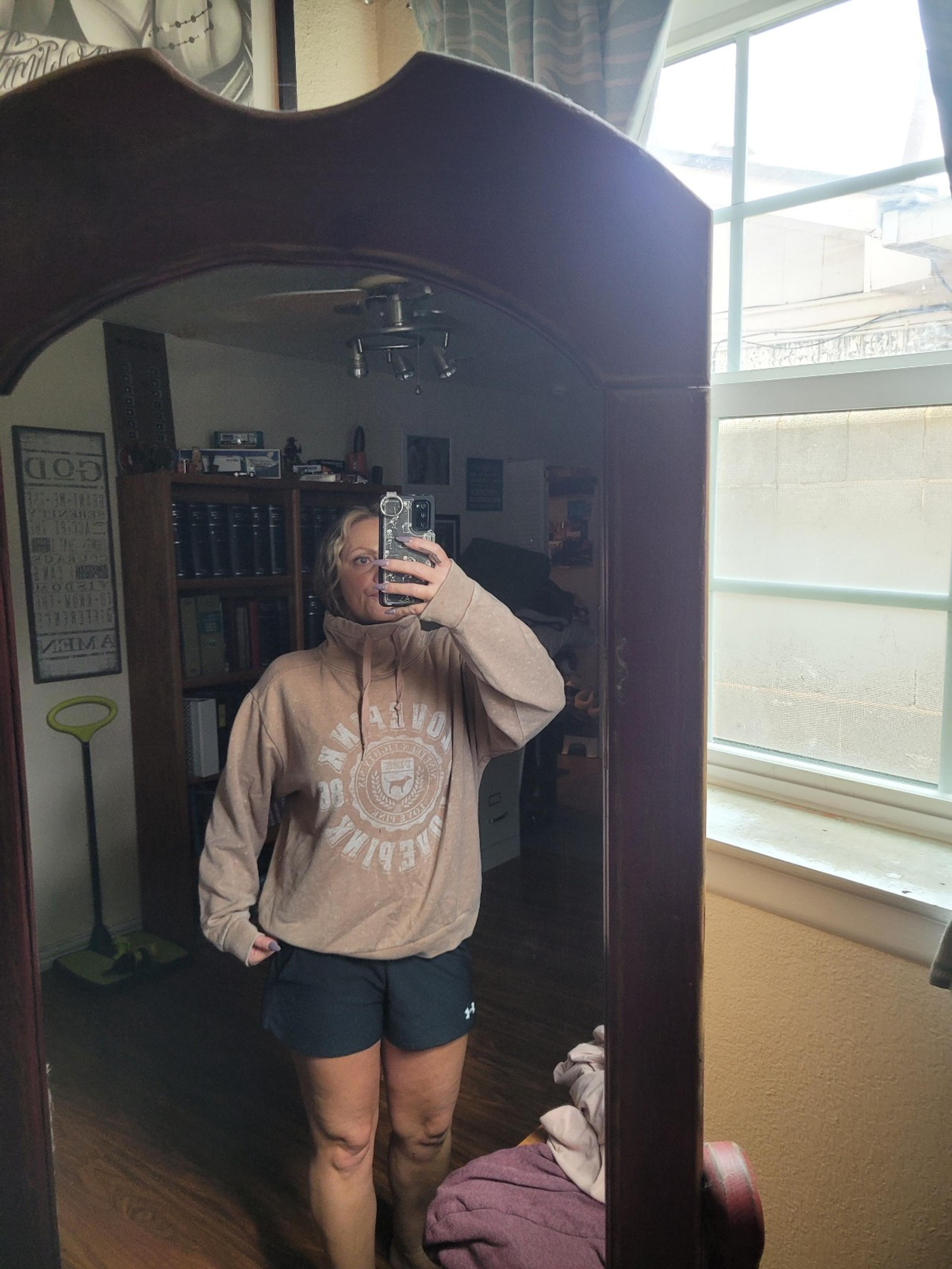Victoria Secret PINK  High Neck Sweatshirt Medium