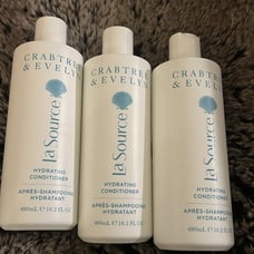 CRABTREE & EVELYN 3 LA SOURCE HYDRATING HAIR CONDITIONERS 16.2 OZ - NEW