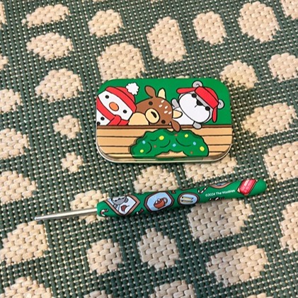 Woobles 2024 Advent Tin and collector's Hook