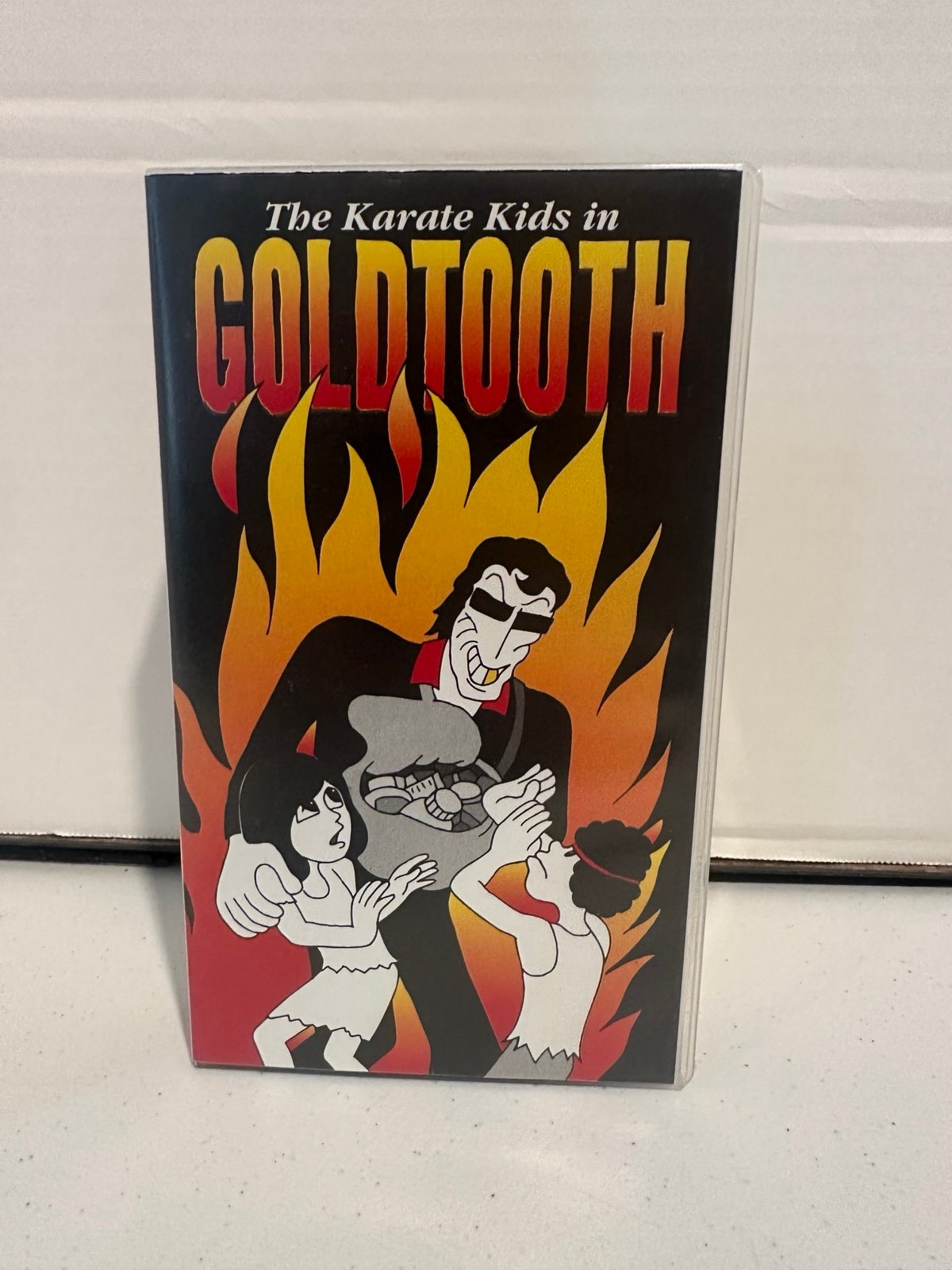 The karate kids in GOLDTOOTH vhs