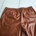 NWT 54 Nine West Womens Pull on Jogger Mid-Rise Pull-On Faux Leather Pants XL