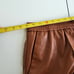 NWT 54 Nine West Womens Pull on Jogger Mid-Rise Pull-On Faux Leather Pants XL