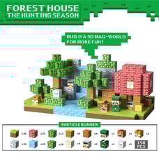 Magnetic block building blocks