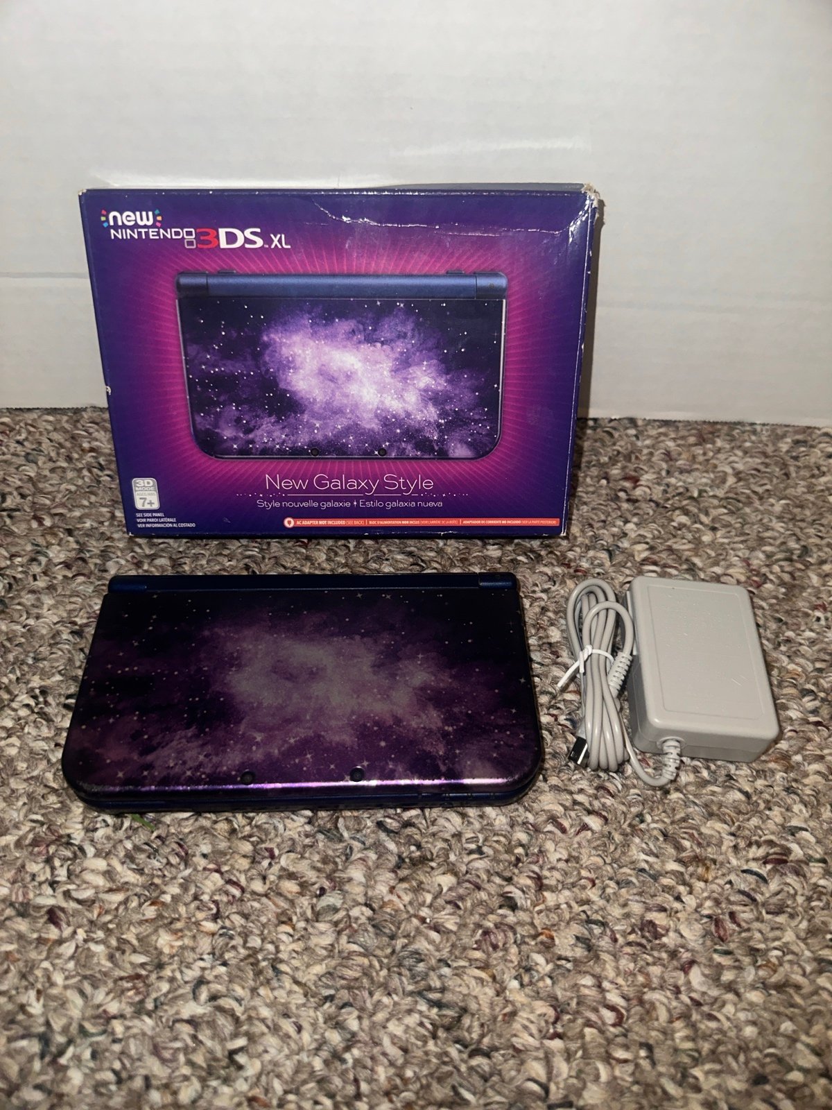 Nintendo New 3DS XL Galaxy Edition With Box