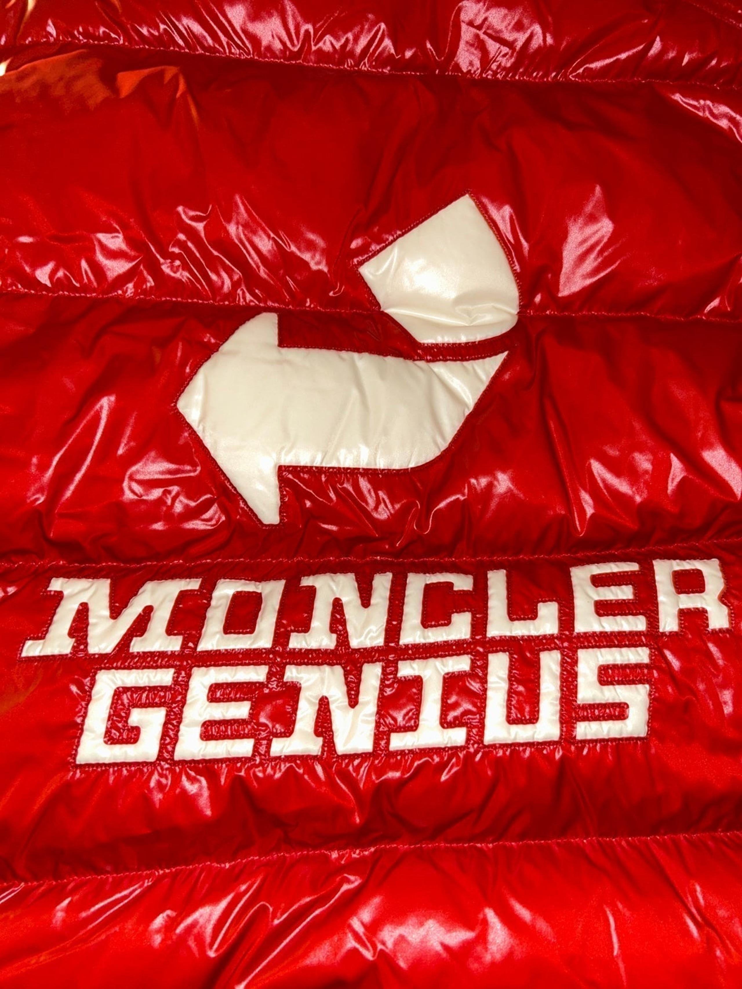 Moncler genius jacket red