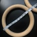 Wooden gymnastic rings set of 2