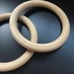 Wooden gymnastic rings set of 2