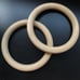 Wooden gymnastic rings set of 2