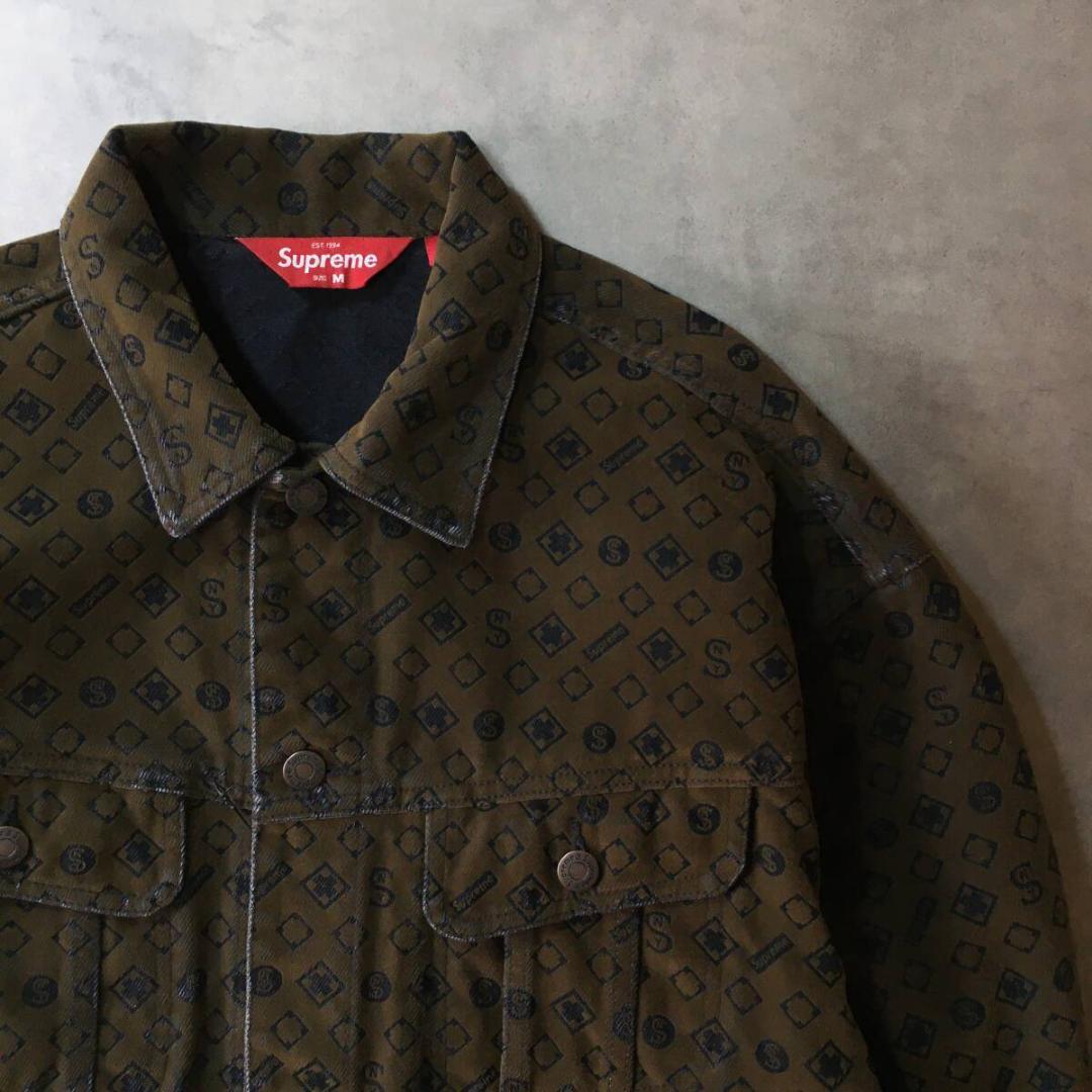 Supreme Flocked Denim Trucker Jacket (SS23) - $228