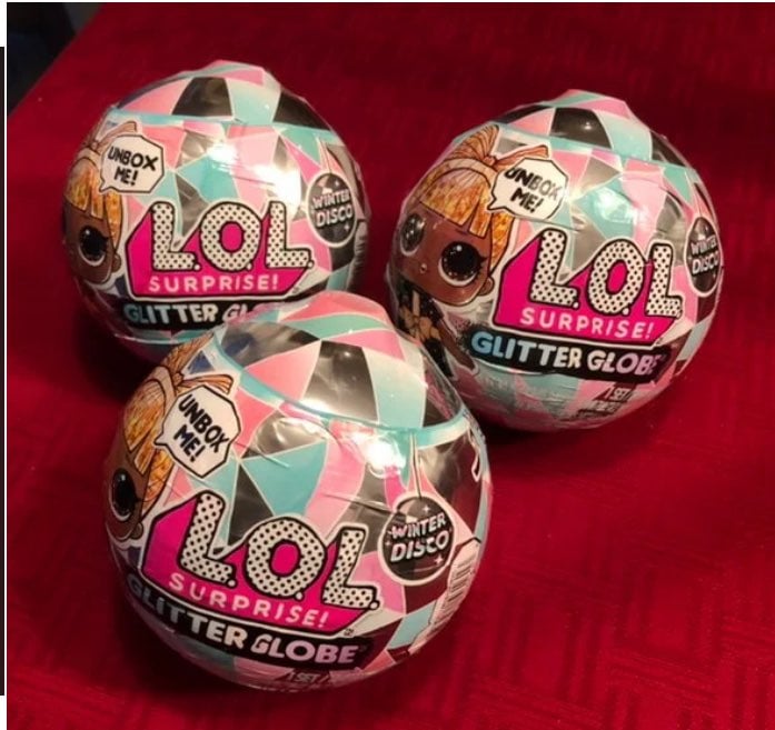LOL Surprise Winter Disco Glitter Globes-NEW