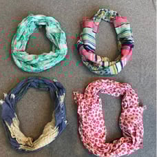 Womens Pattern Scarf Bundle