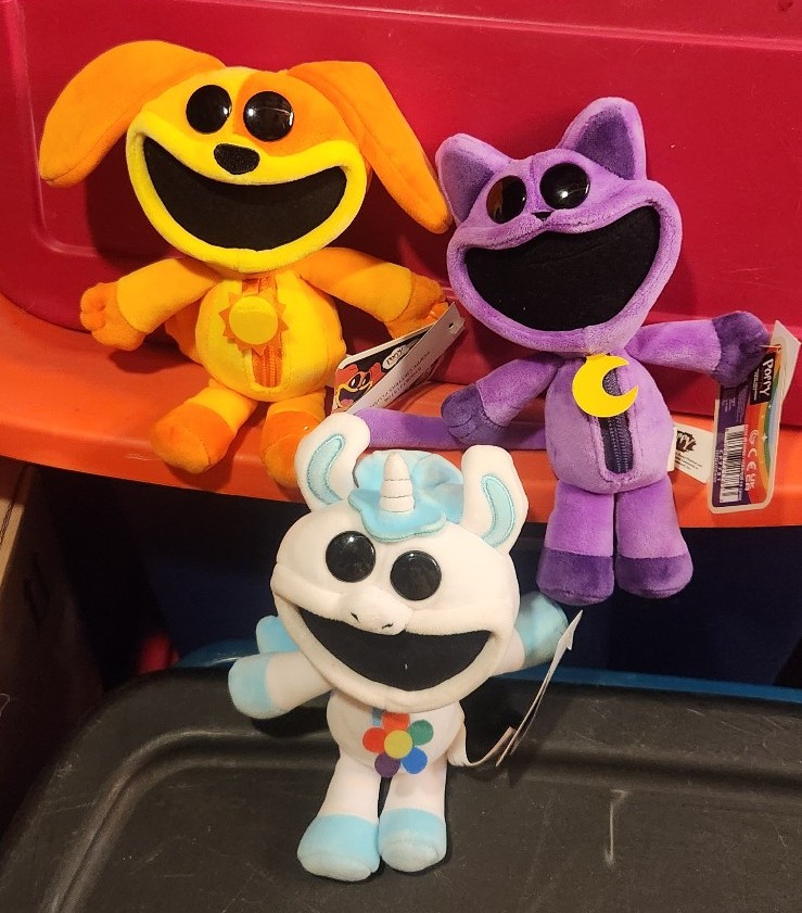 Poppy playtime plush set