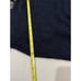 Poetry Draped Neck Front Slit Baby Alpaca Navy Blue Sweater Size Medium