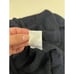 Poetry Draped Neck Front Slit Baby Alpaca Navy Blue Sweater Size Medium