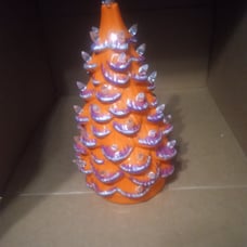 NCAA Clemson tigers Christmas tree