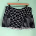 Land’s End Polka Dot Sweetheart Bandeau 2 Piece Skirt Swimsuit Navy 18W Rare