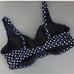 Land’s End Polka Dot Sweetheart Bandeau 2 Piece Skirt Swimsuit Navy 18W Rare