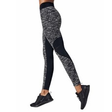 NWT Nike Pro Hyperwarm Training Athletic Black & White Leggings