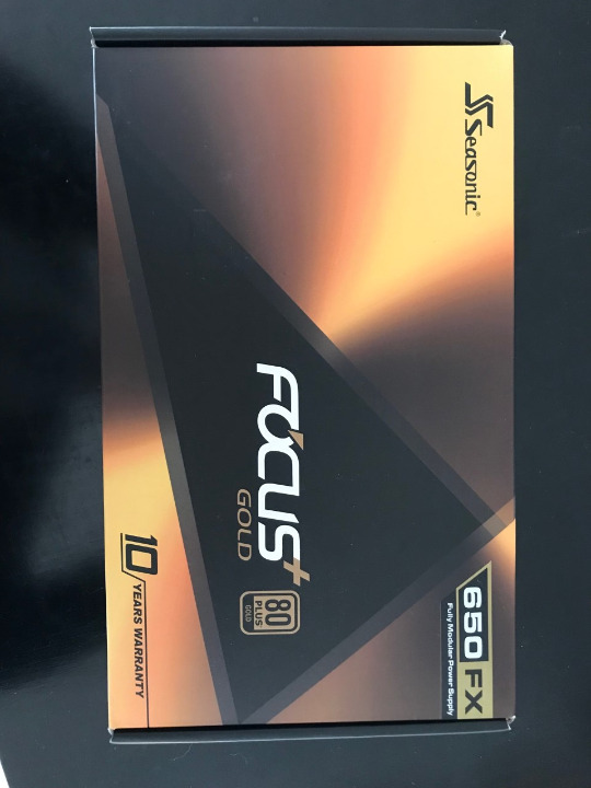 Seasonic Focus+ Gold 650w FX PSU Power Supply
