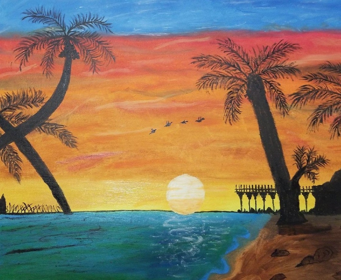 canvas painting