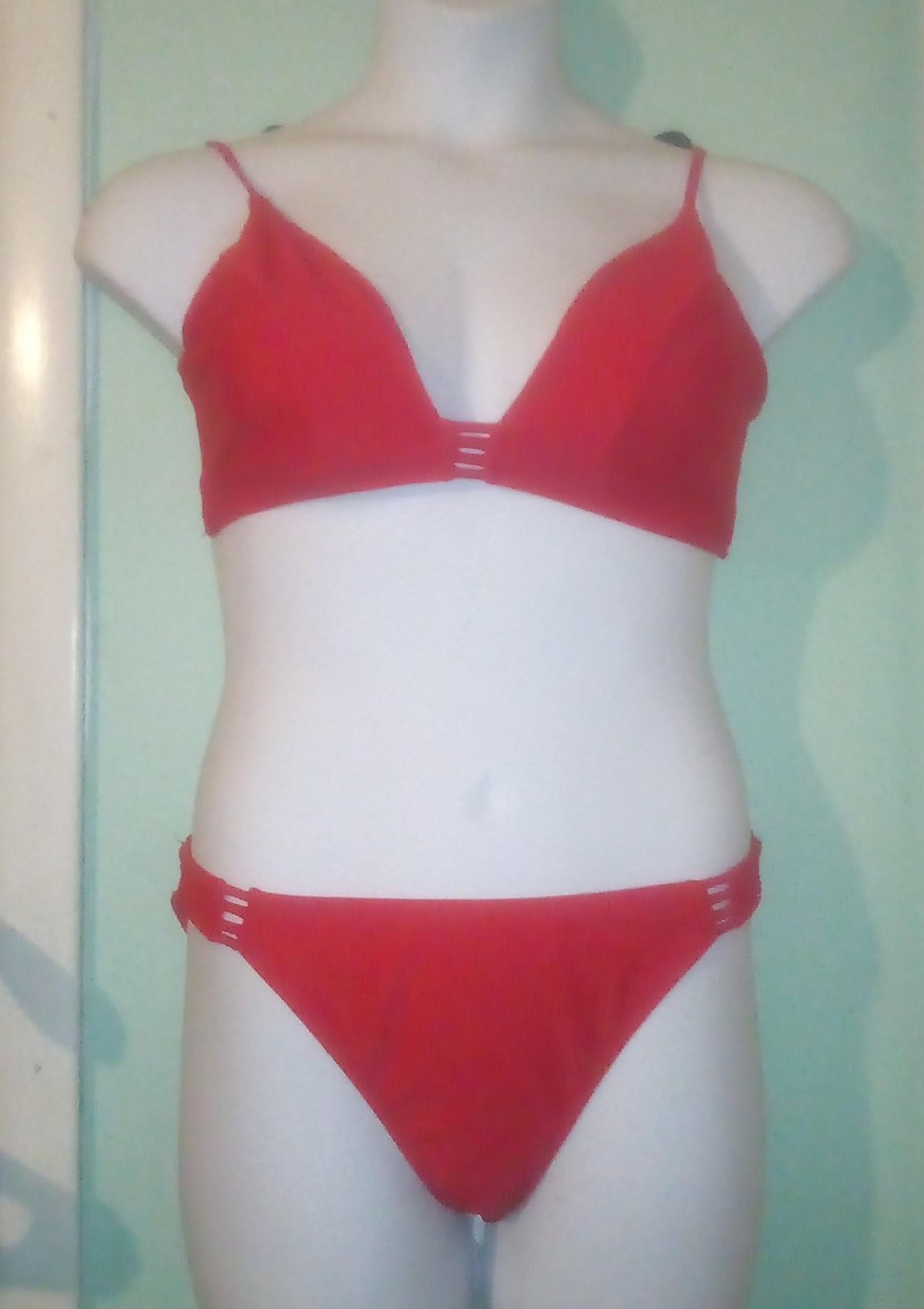 red bikini