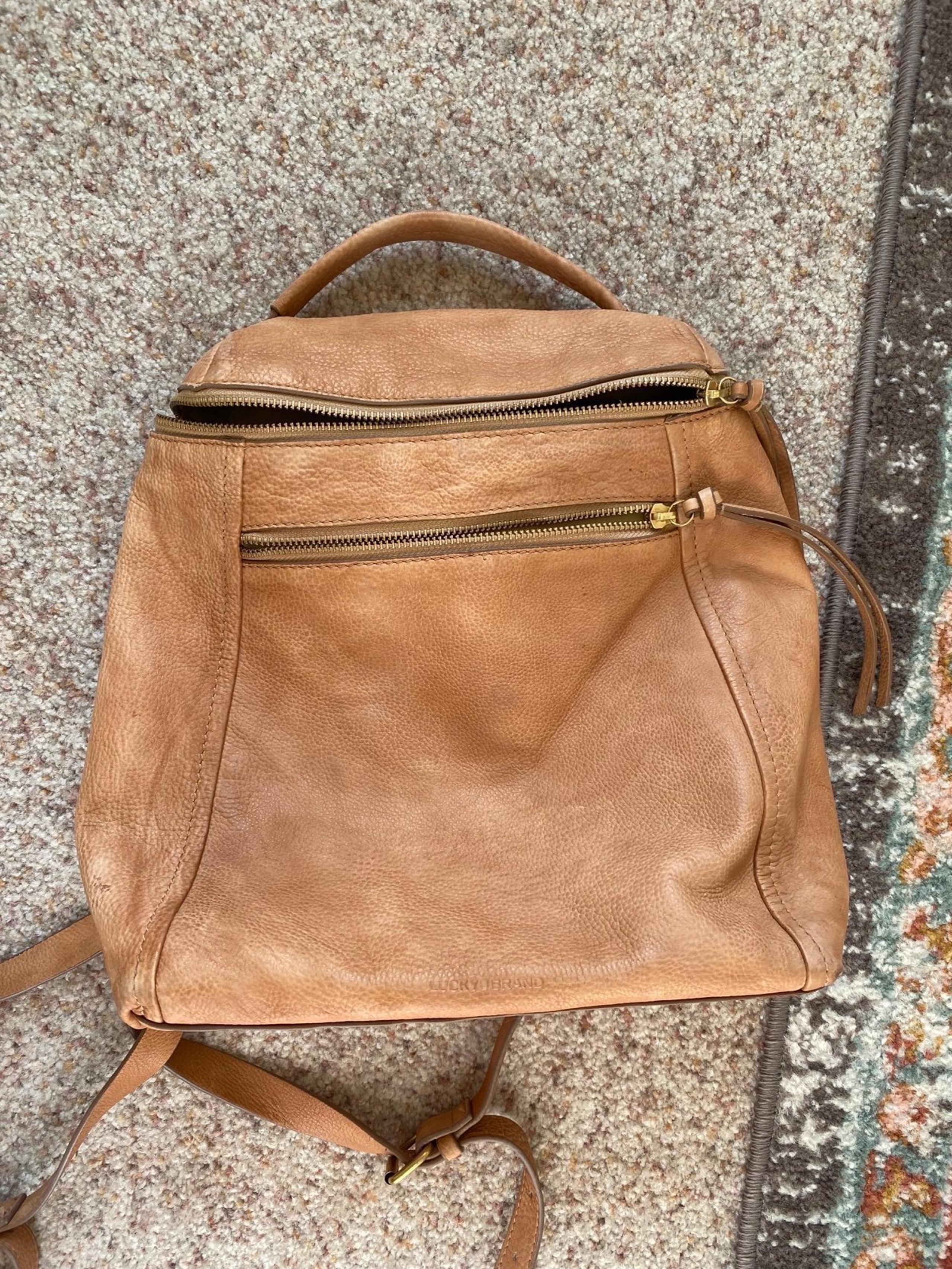 Lucky Brand Leather Backpack