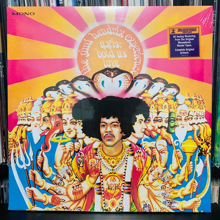 The Jimi Hendrix Experience - Axis: Bold as Love Mono Vinyl LP New Sealed Record