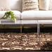 4' x 6' New Area Rug Brown H 37522 Home Decorative Art Soft Carpet Collectible