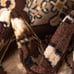 4' x 6' New Area Rug Brown H 37522 Home Decorative Art Soft Carpet Collectible
